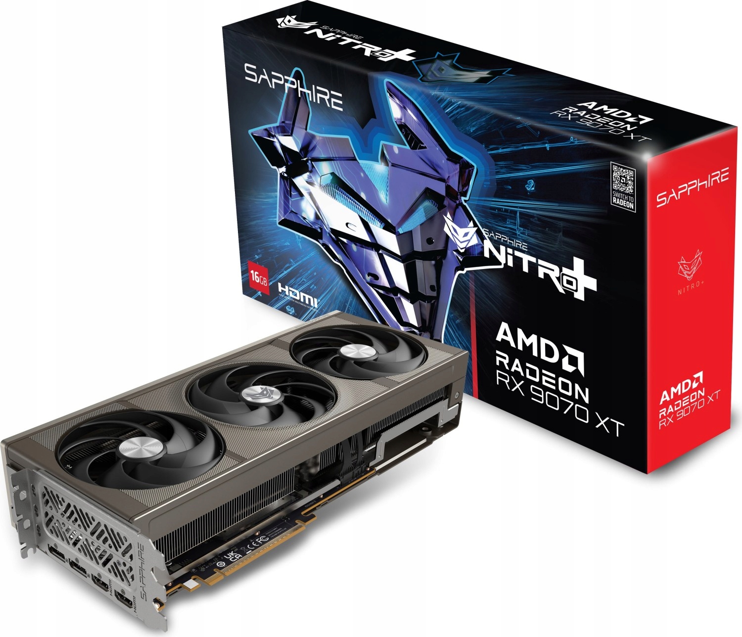 Karta graficzna SAPPHIRE Radeon RX 9070 XT Nitro+ 16 GB