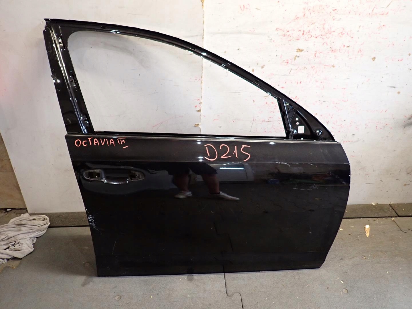 door front front right SKODA OCTAVIA III 2012- 5E