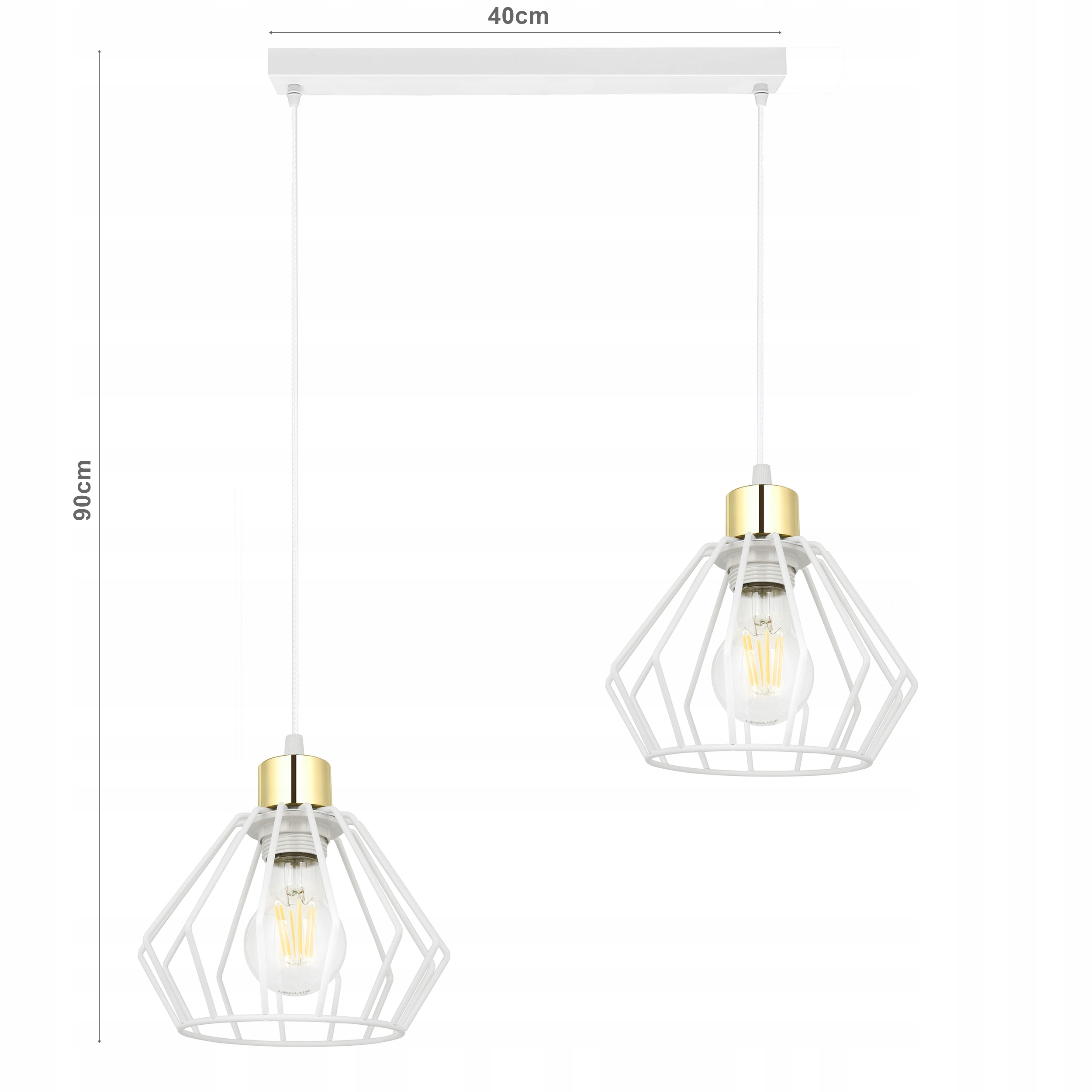 LAMPA WISZĄCA SUFITOWA ŻYRANDOL BRYLANT LED Marka Led-lux