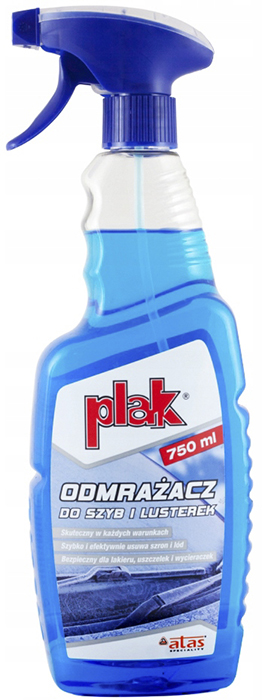 

Plak Odmrażacz Do Szyb I Lusterek atomizer 750ml