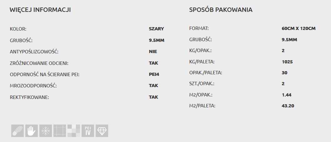 STARGRES FOX PŁYTKI LESZNO Grubość 10 mm