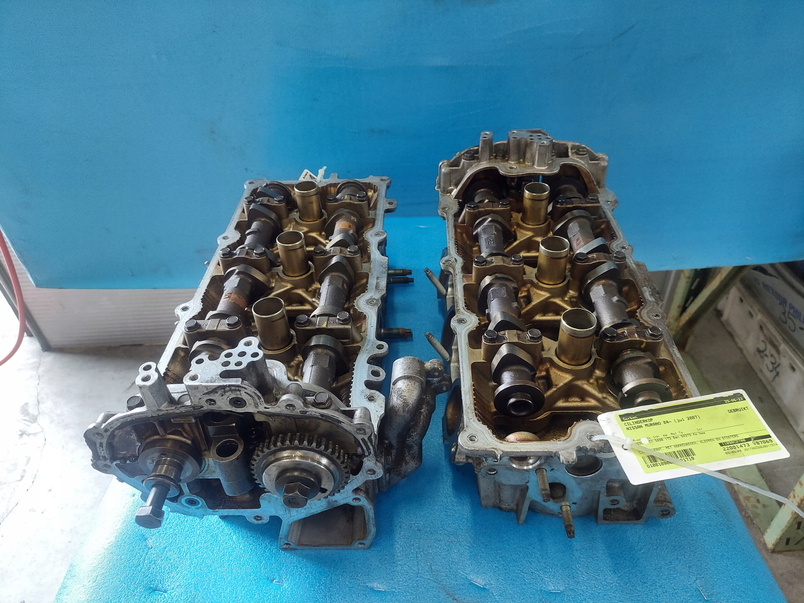 TESTATA NISSAN MURANO 3.5 V6,94.379 KM VQ35