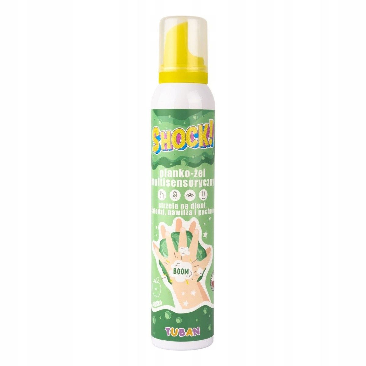

Shock! Multisensoryczny Pianko-żel Jabłko