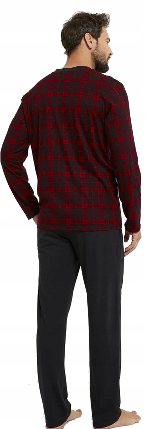 Italian Fashion pánské pyžamo Eliasz dlouhý rukáv velikost L