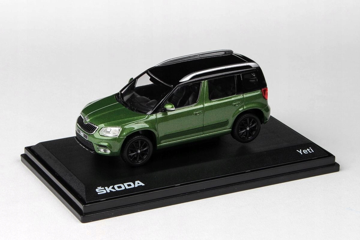 Škoda Yeti Fl 2013 Zelená metalíza Abrex 1:43