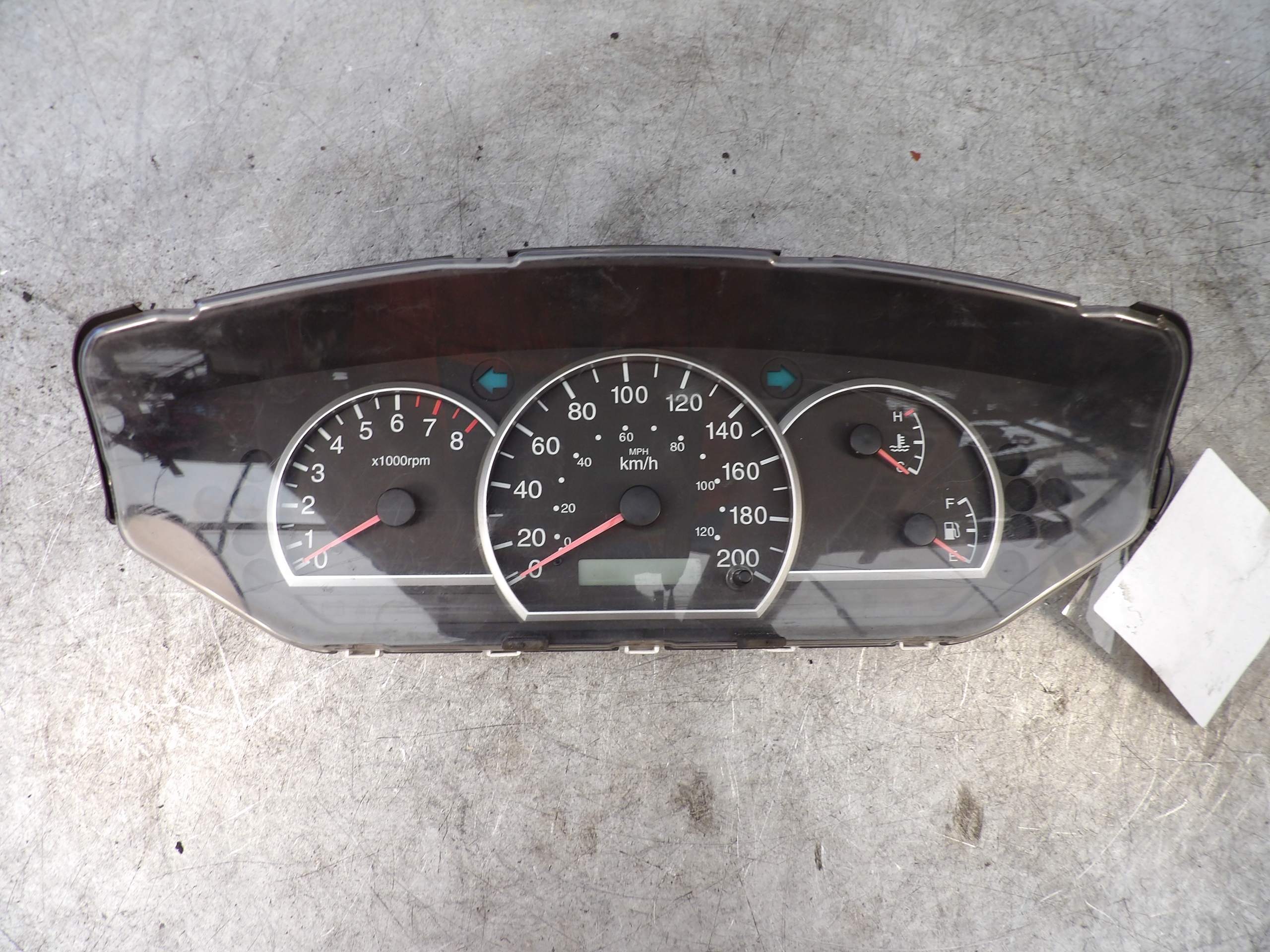 Kia Carens 2 II dials, liczniki 0K2GC55430
