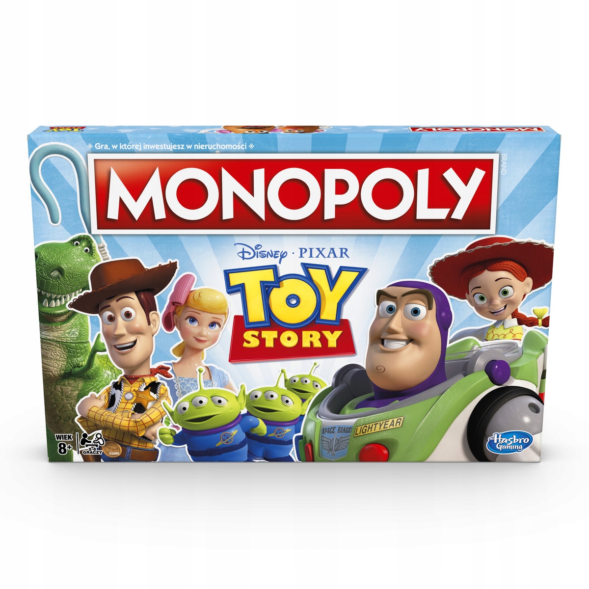 MONOPOLY TOY STORY gra planszowa POLSKA EDYCJA