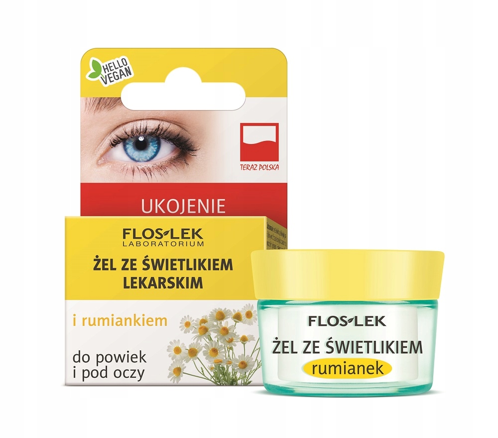 

Floslek żel pod oczy świetlik i rumianek 10 g