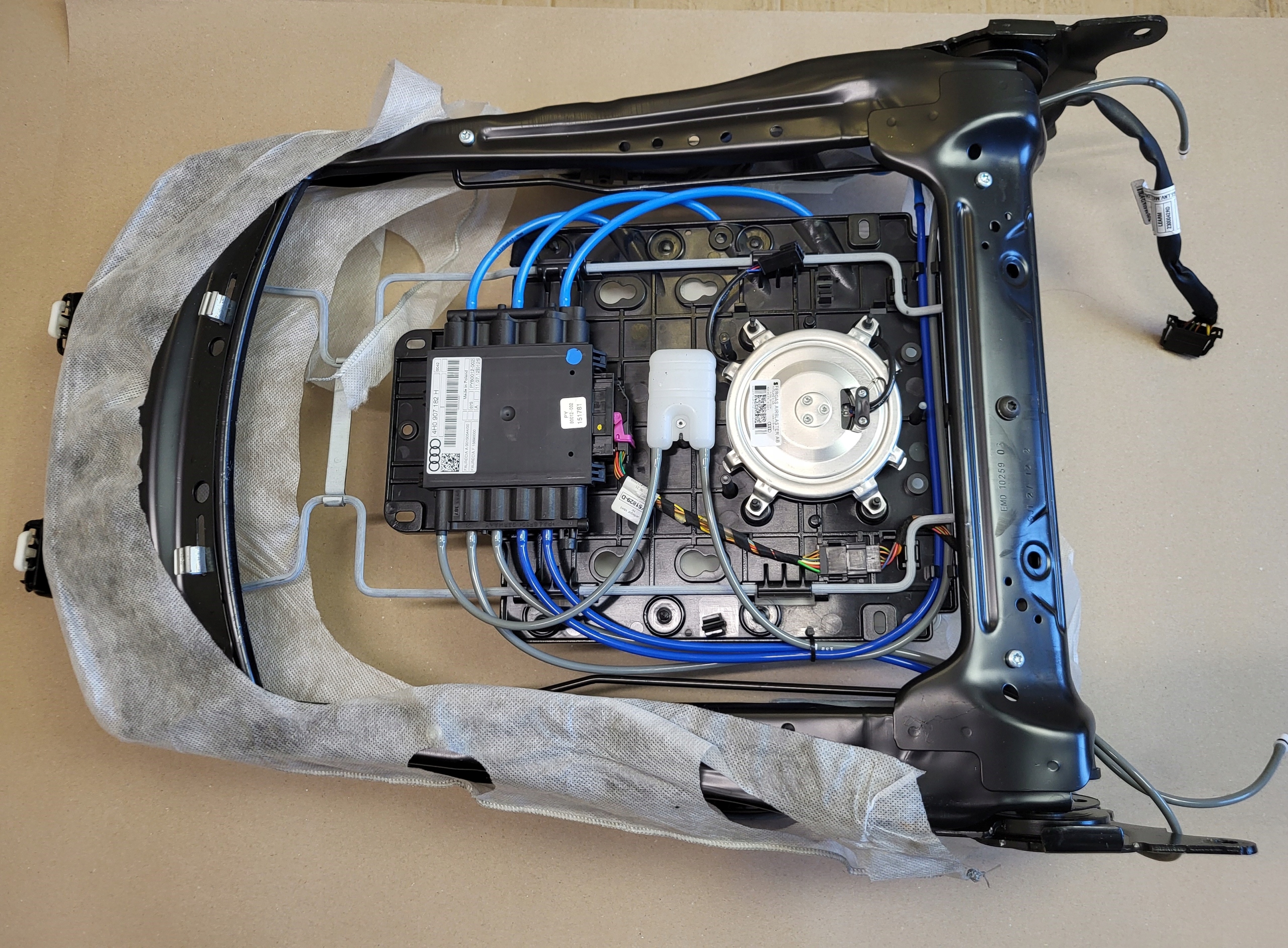 кресло перед правое диффузор Вентиляторы Audi C7 A7 4G oe