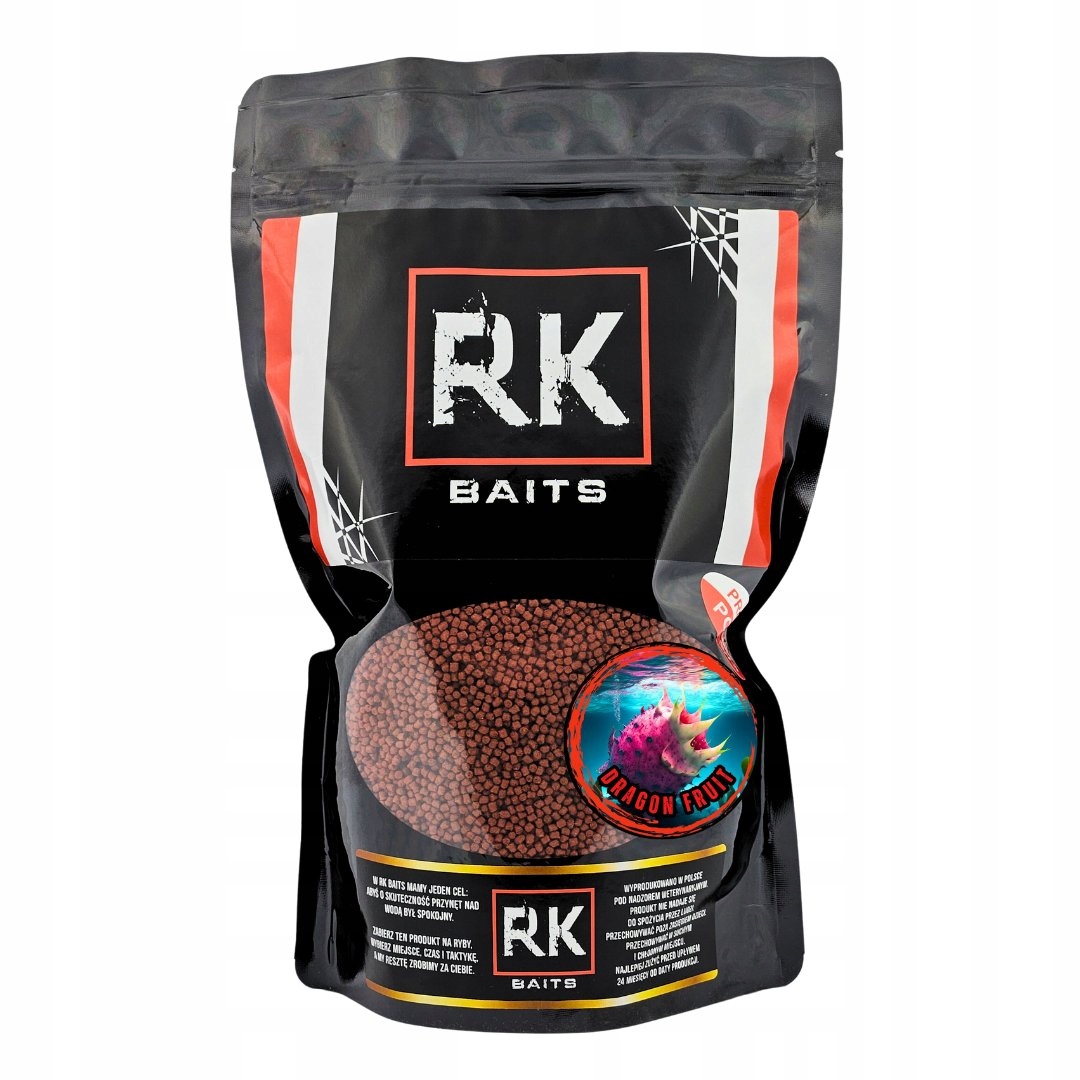 Pellet do metody Rk Baits Dragon Fruit 2mm 700g