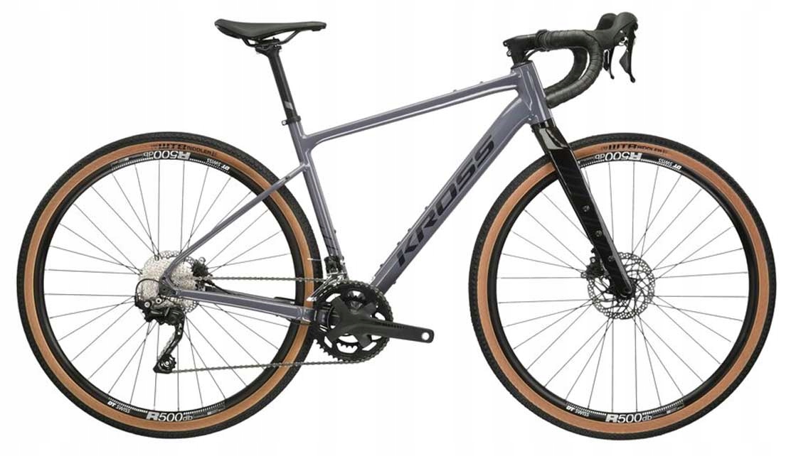 Rower gravel Kross Esker 5.0 (28'') L szary