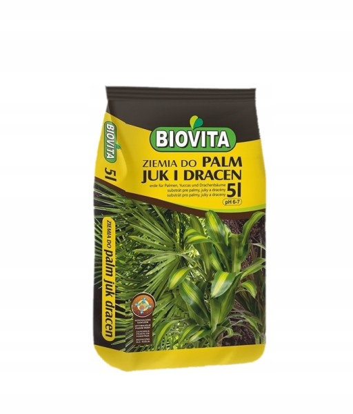 

Biovita Ziemia podłoże do palm juk i dracen 5l