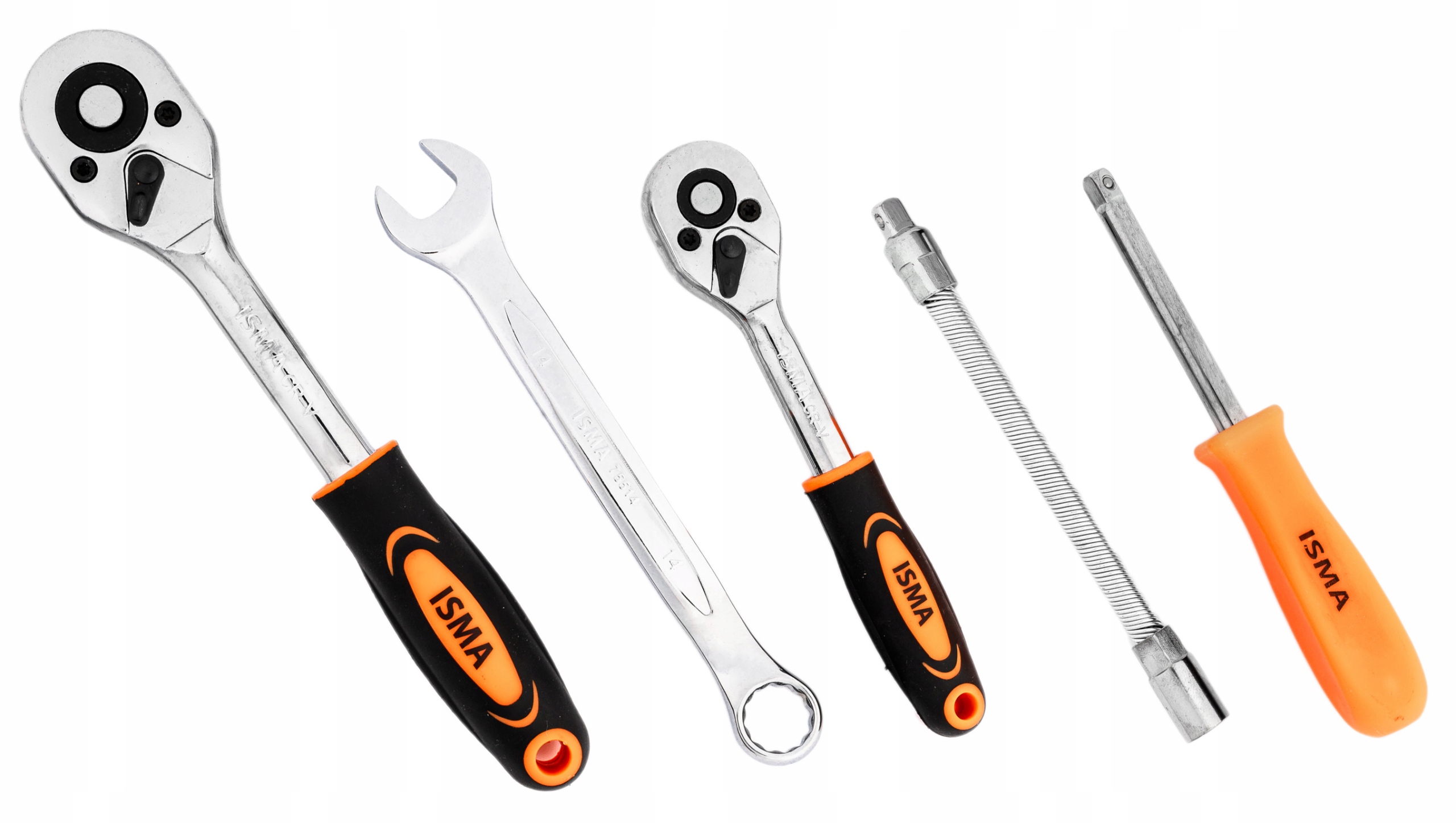 ZESTAW NARZĘDZIOWY KLUCZE PŁASKOOCZKOWE NASADOWE WKRĘTAKI BITY 1/4" 3/8" 82 Kod producenta a1a1