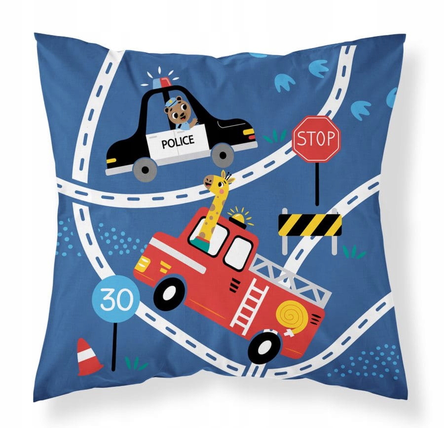 

Poszewka bawełniana Policja Straż 40x40cm Detexpol