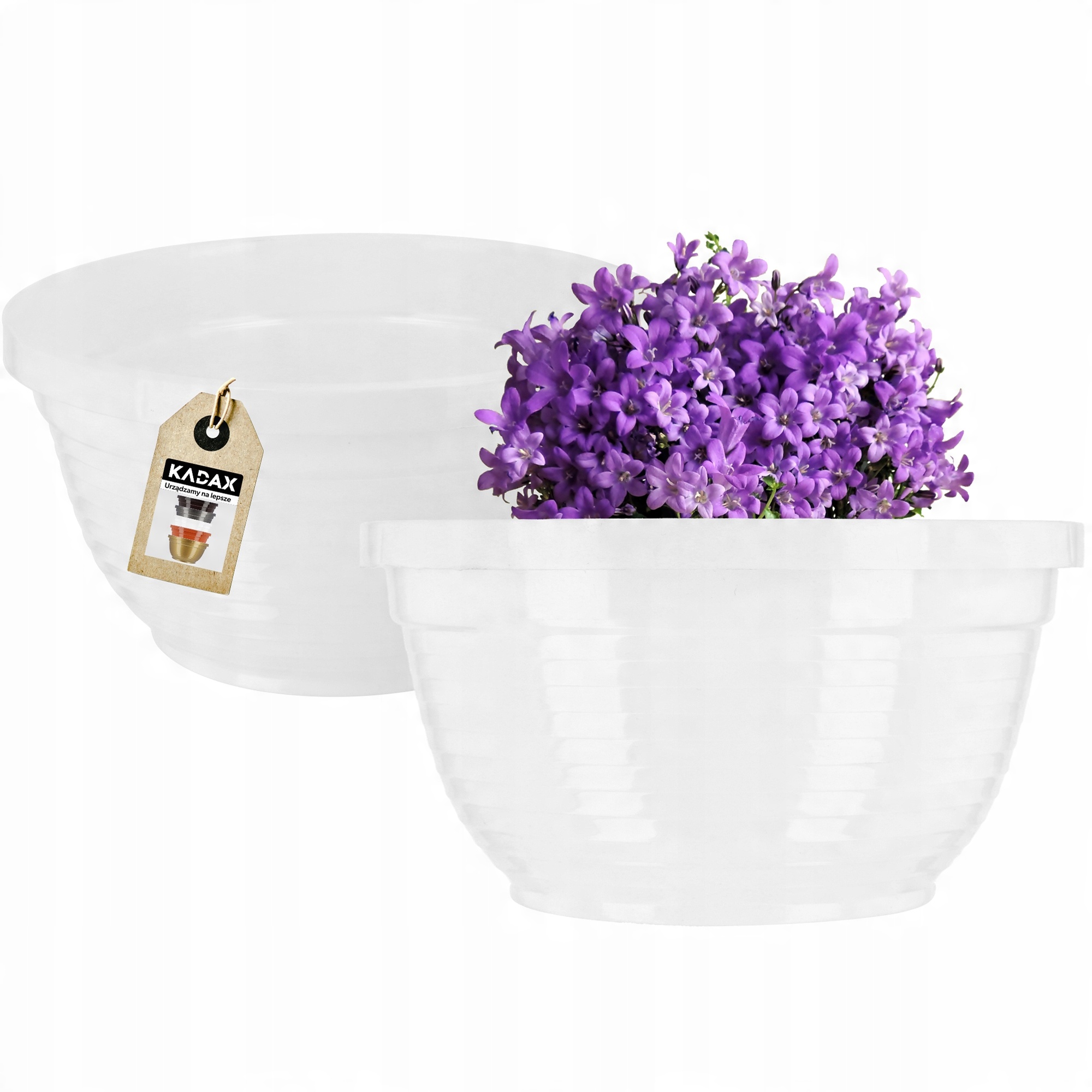

Doniczka Osłonka Donica Na Kwiaty 13CM Misa