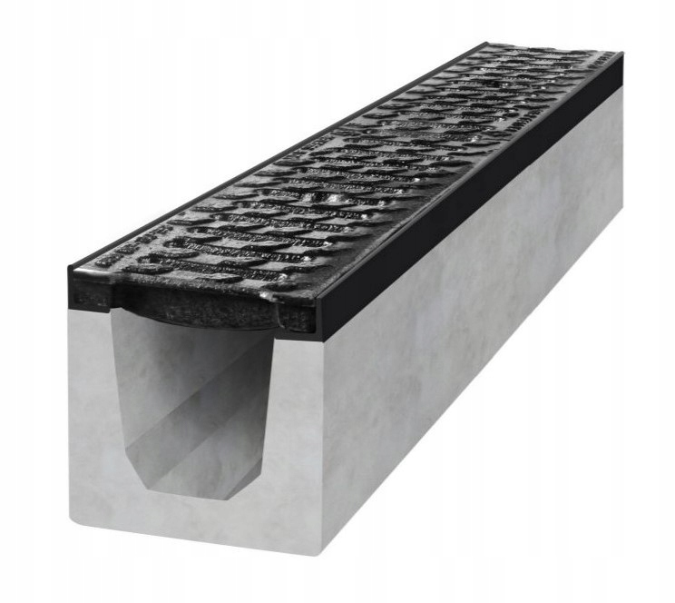 Lineární Odvodnění Koryto Betonové koryto litina B125 150x150