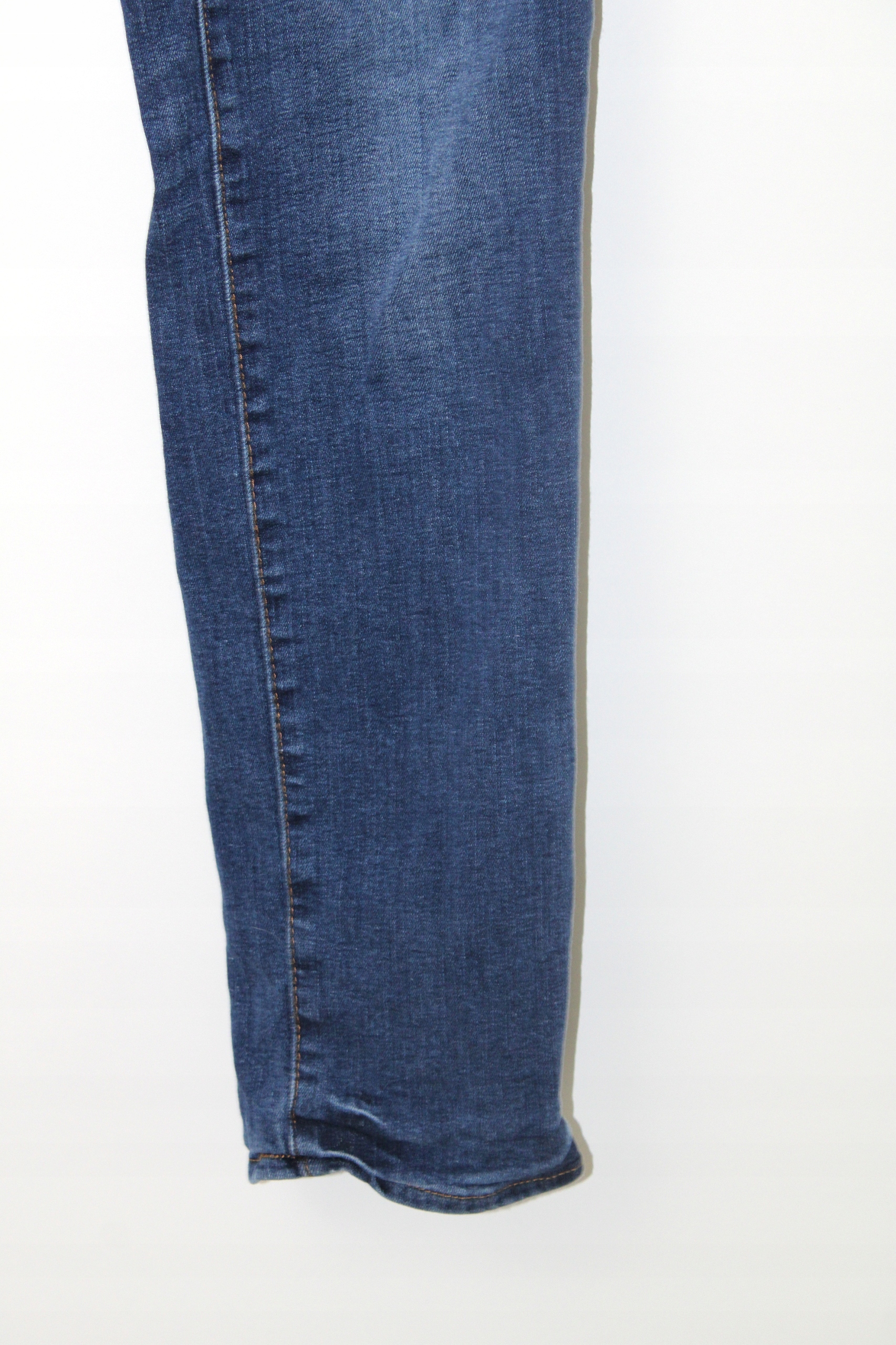 x7 &DENIM H&M Wygodne Spodnie Ciążowe Jeans Skinny 42 XL Wzór dominujący bez wzoru