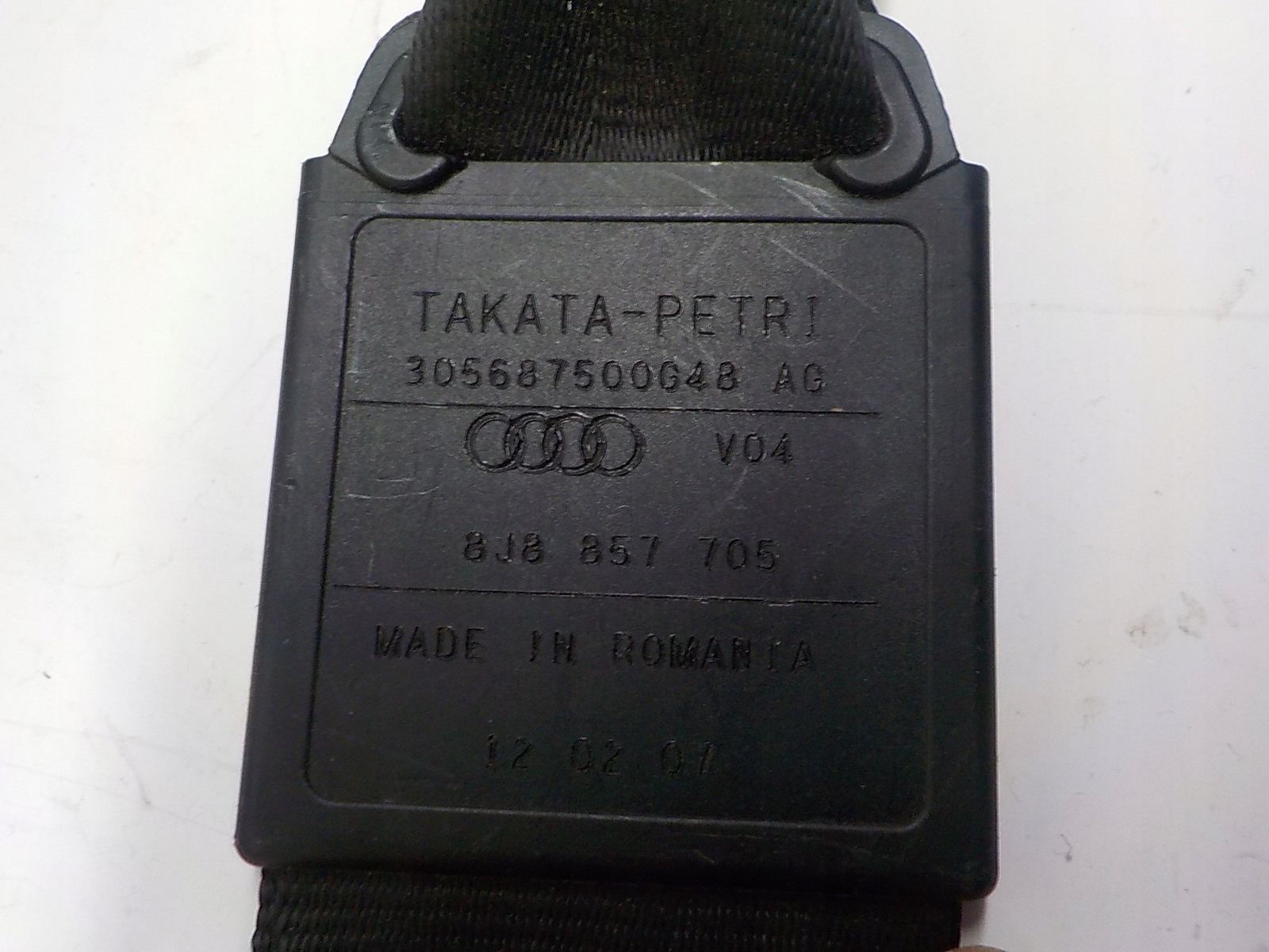 AUDI TT II Gurten Sicherheits Spanner rechts vorne 8J8857705