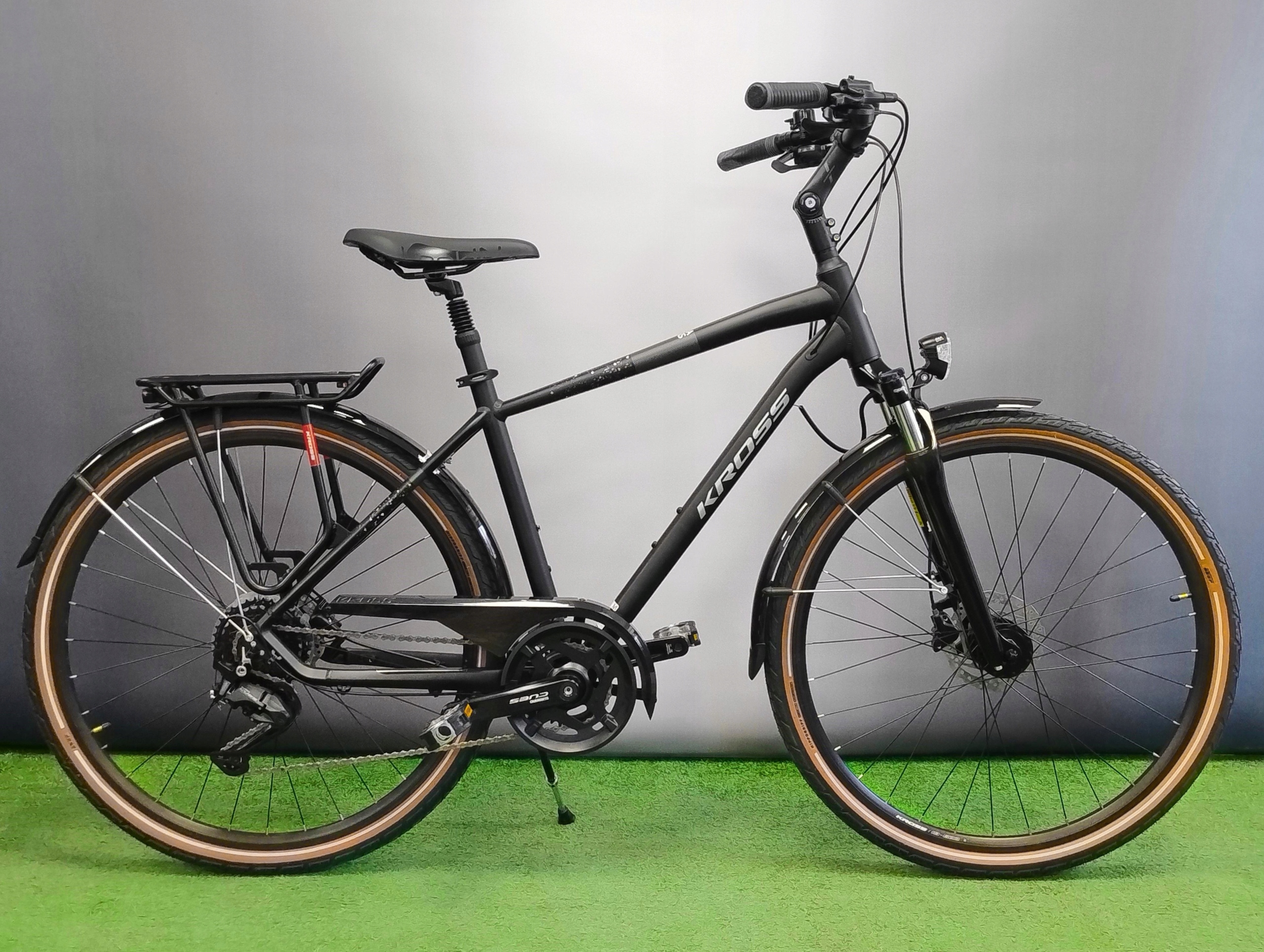 Męski Rower trekkingowy Kross Trans 5.0 Ultra 28" rama alum. 21" hydraulika