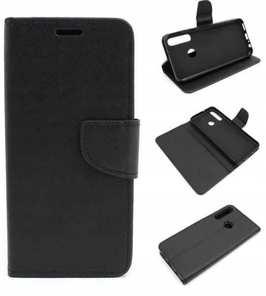 

Etui Case Fancy do Huawei Y6P MED-L49 czarn +szkło