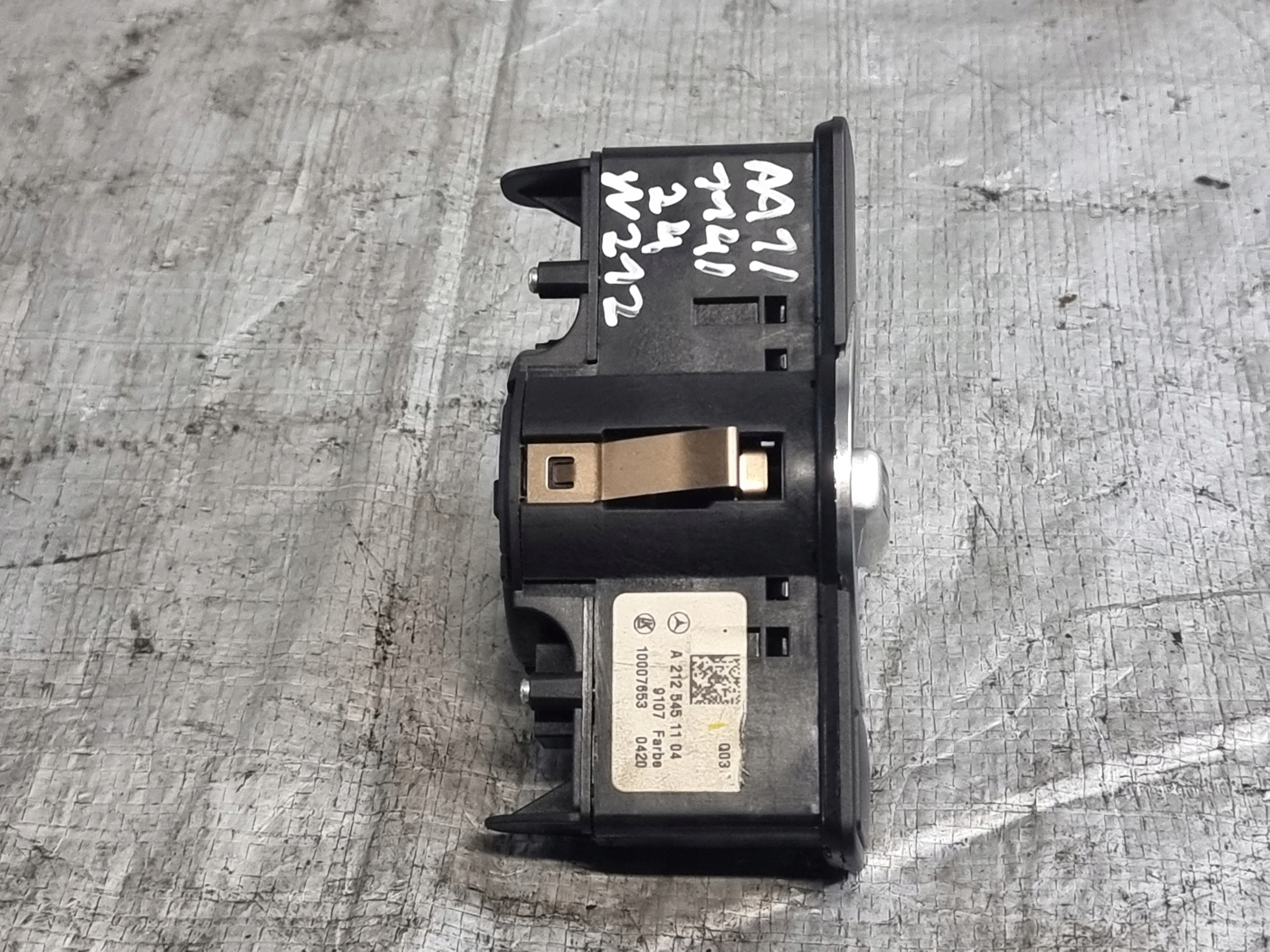 switch light switch MERCEDES E class W212 10r