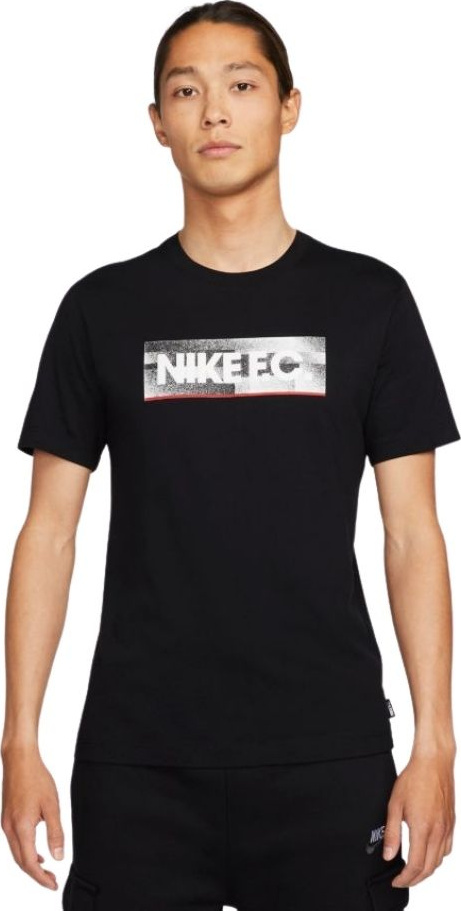 Pánské Tričko Nike Nk Fc Tee Seasonal Block Černé DH7444 010 vel. L