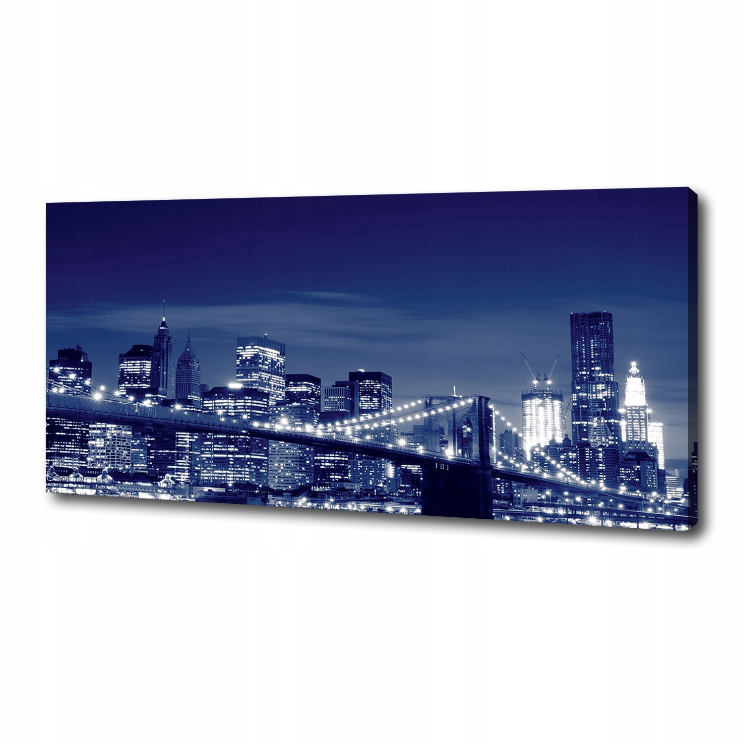 

Foto obraz na płótnie Nowy Jork nocą 125x50 cm