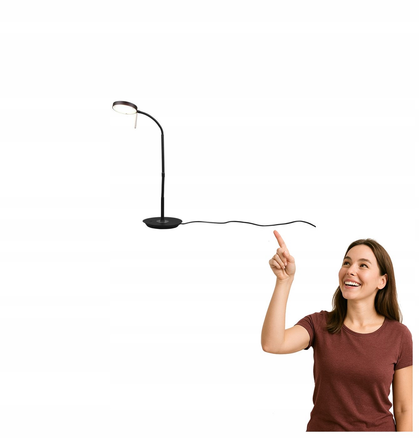 Led stolní lampa 12W Monza 523310132 Trio