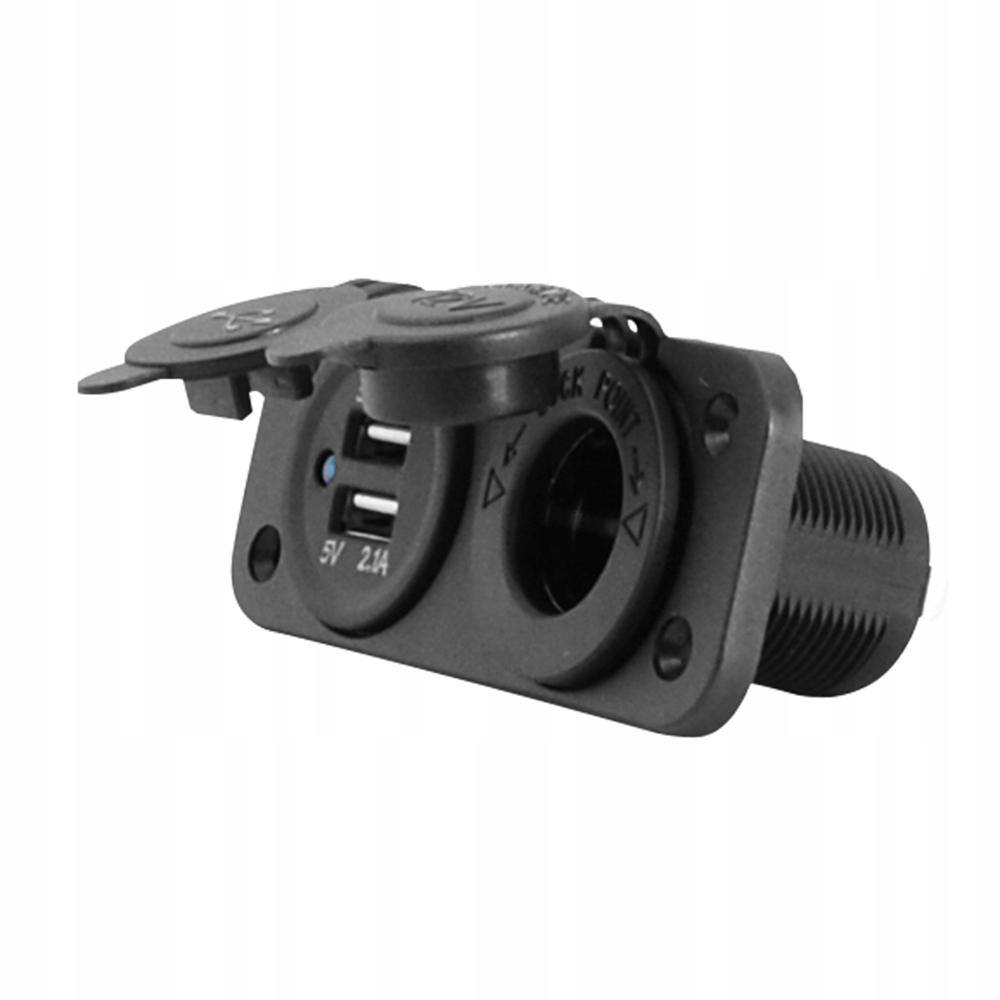 Samochodowe/jachtowe gniazdo zapalniczki Usb-a 5V/2,1A Usb-a 5V/1A, in: