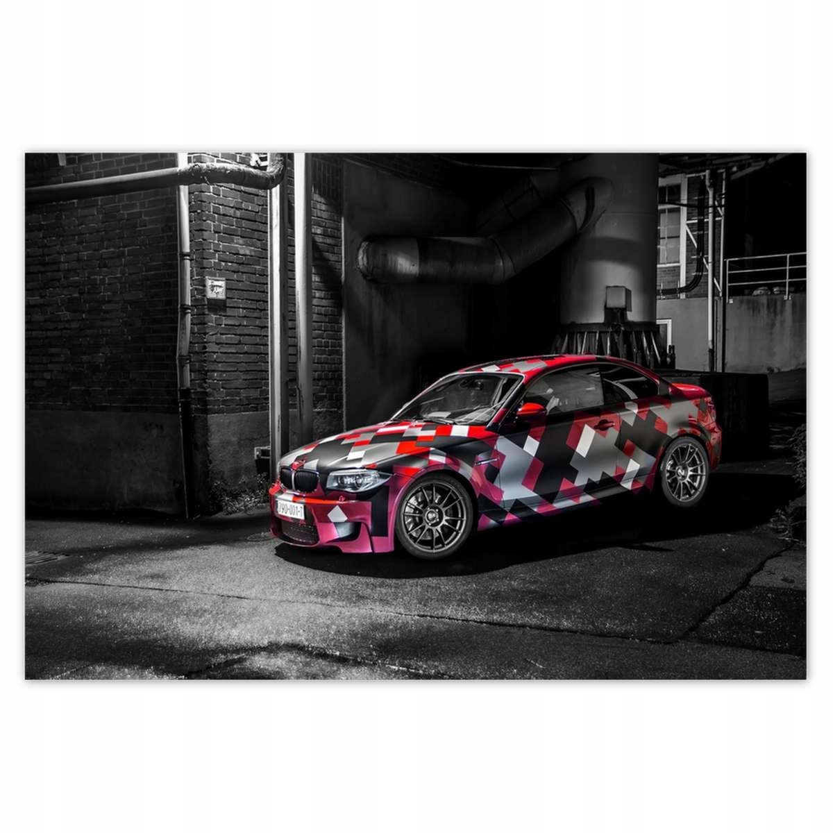 Plakáty 200x135 Červené Bmw