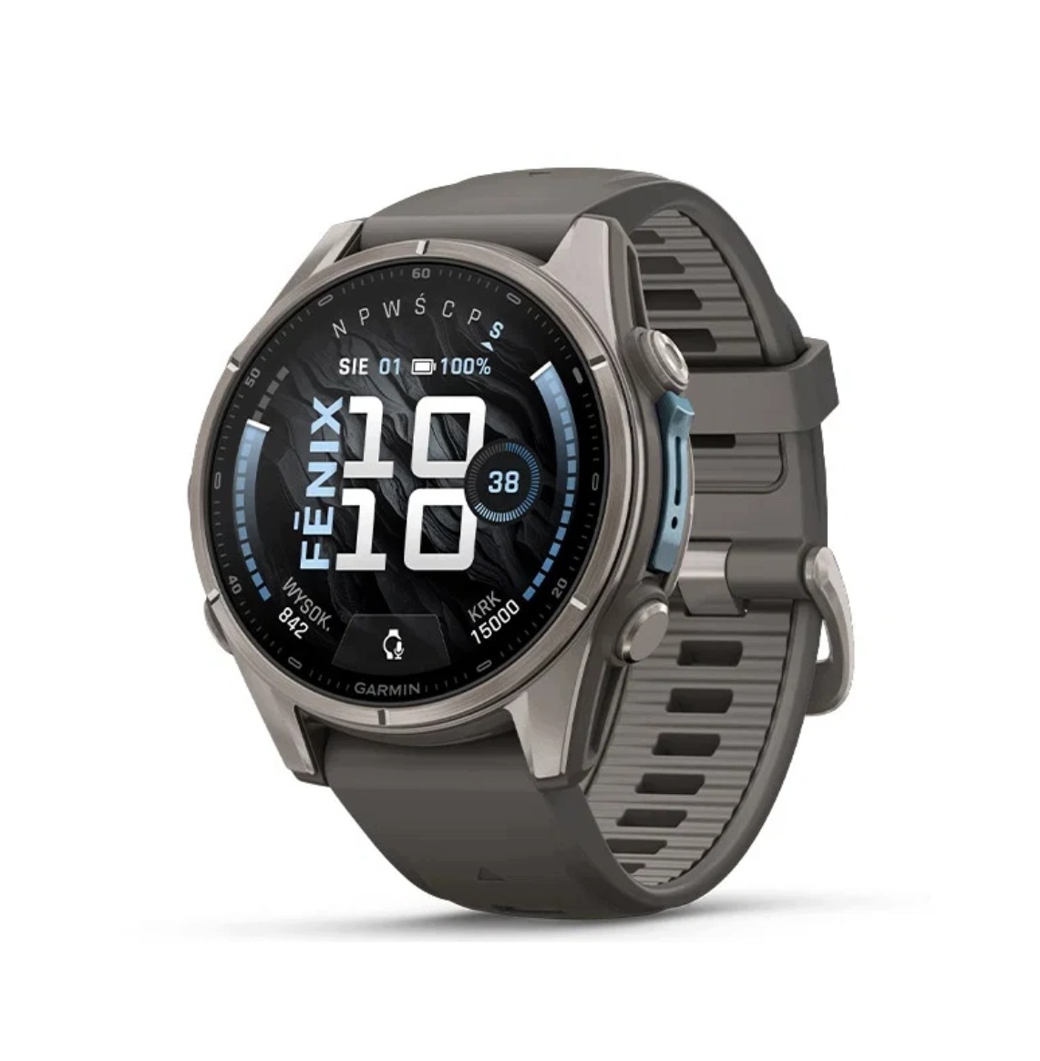 Okosóra Garmin Fenix 9 Amoled 43mm (szürke)