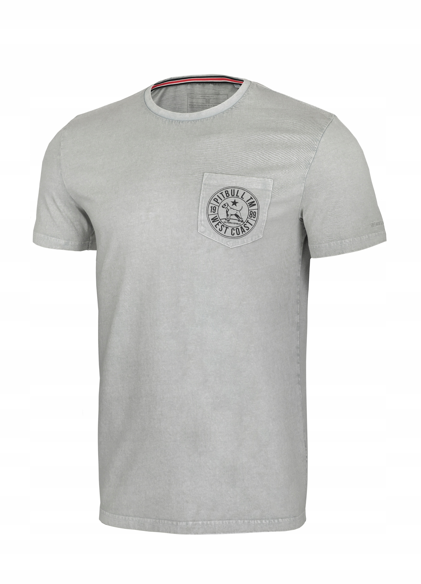 KOSZULKA PIT BULL CIRCLE DOG DENIM WASHED MĘSKA M Marka PITBULL