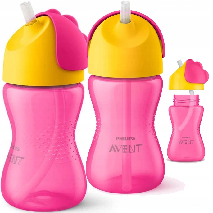 

Avent Kubek Niekapek Bidon Ze Słomką 300 ml 12 m+