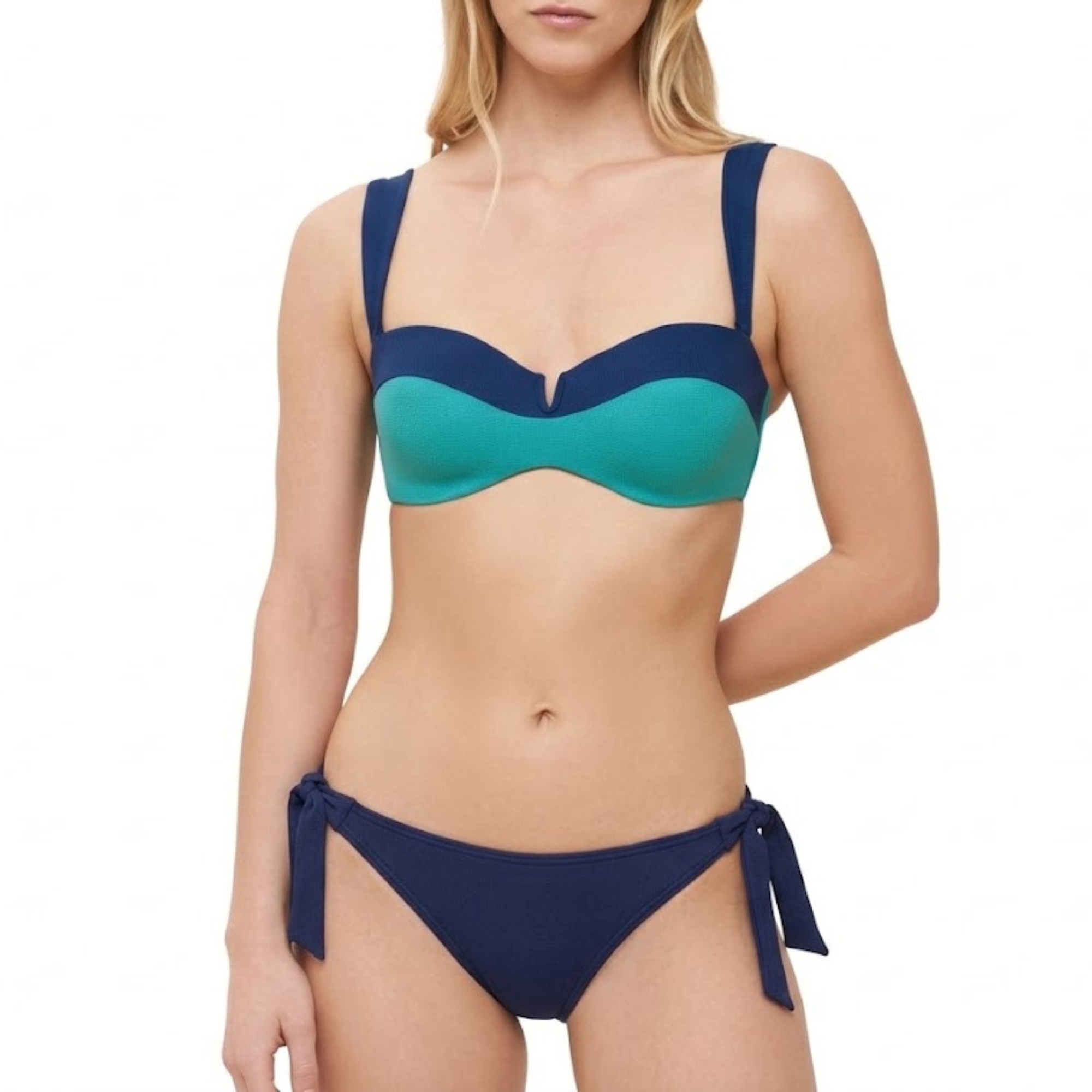 Triumph Hora Bikini Summer Glow Dp Bardotka 42E 85E Kalhotky Tai 42 Komplet