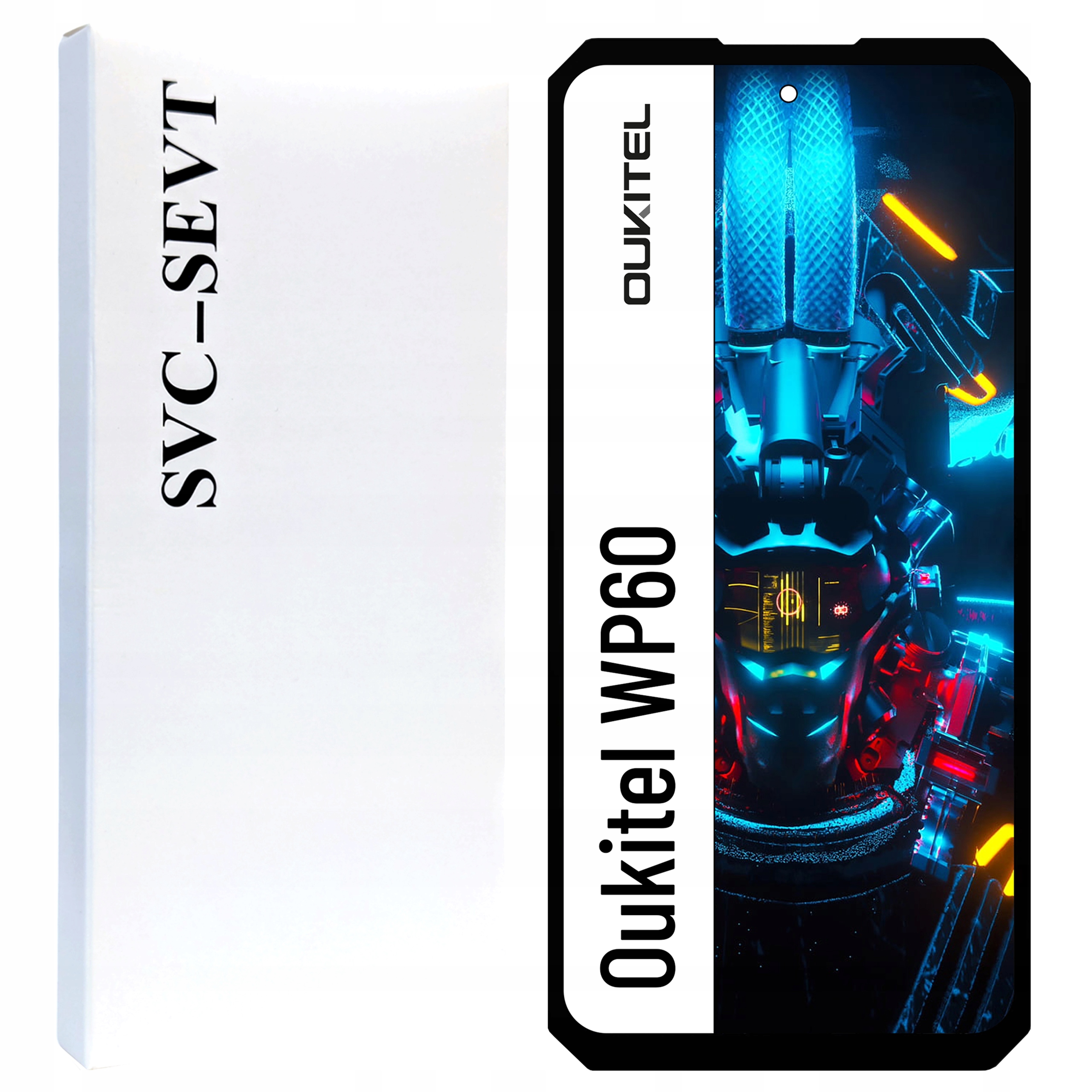 Originál Zila pro Oukitel WP60 LCD Dotyk Digitizer