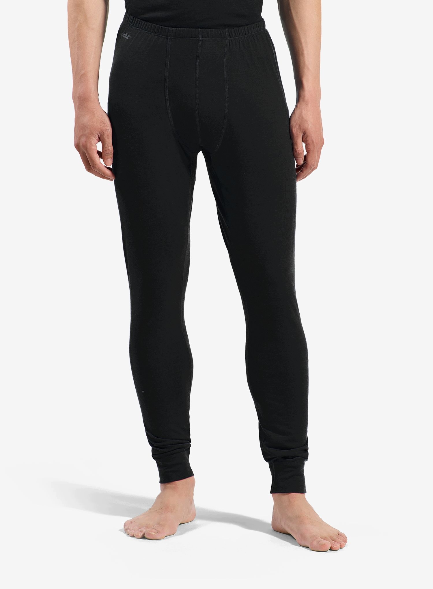 Termoaktivní legíny Odlo Merino Fundamentals Bl Bottom Long černá XXL