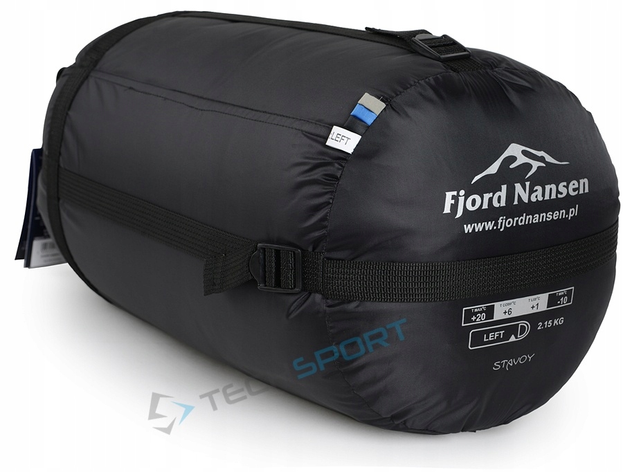 CIEPŁY ŚPIWÓR 2w1 FJORD NANSEN STAVOY do -10st Model Stavoy
