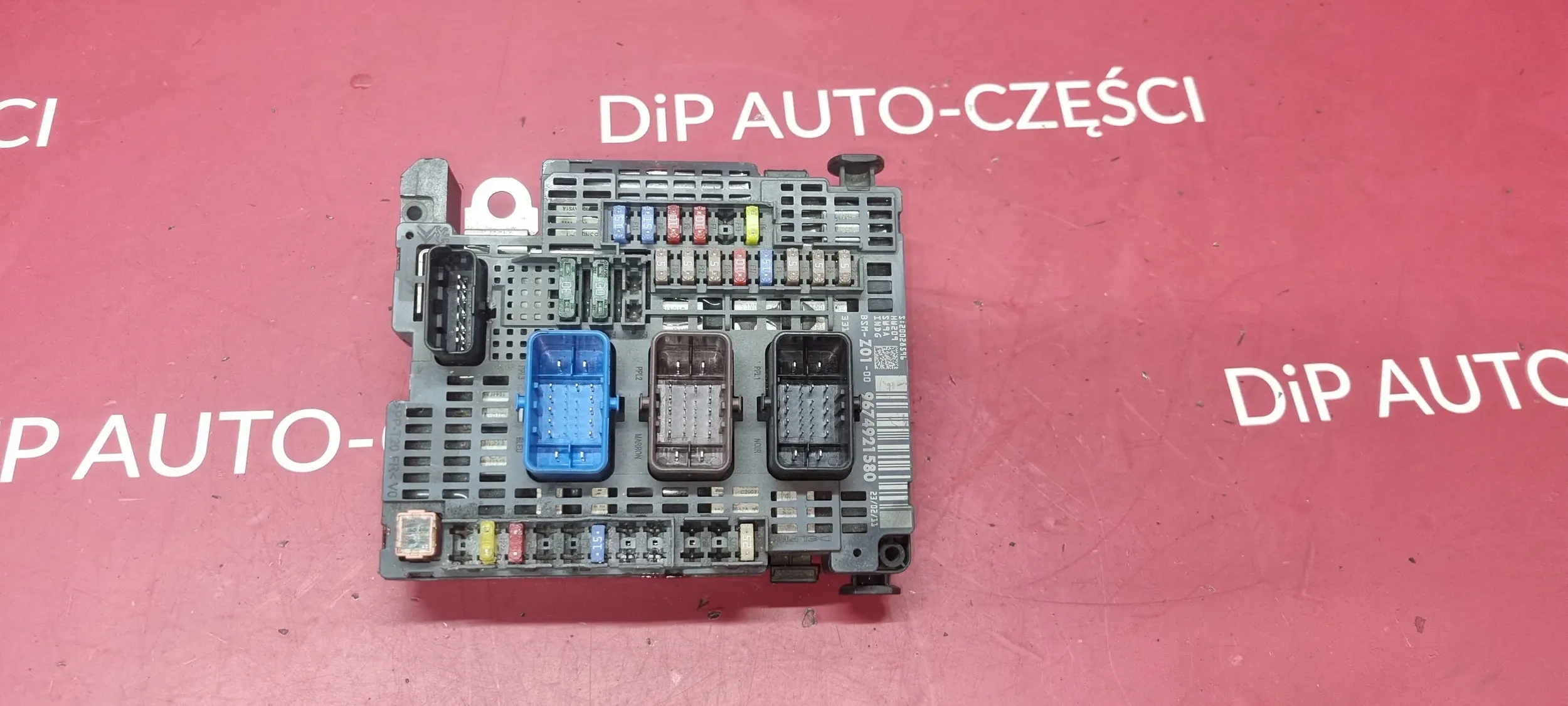 R540 Citroen C4 9674921580Z01 Moduł BSM Typ samochodu Samochody osobowe