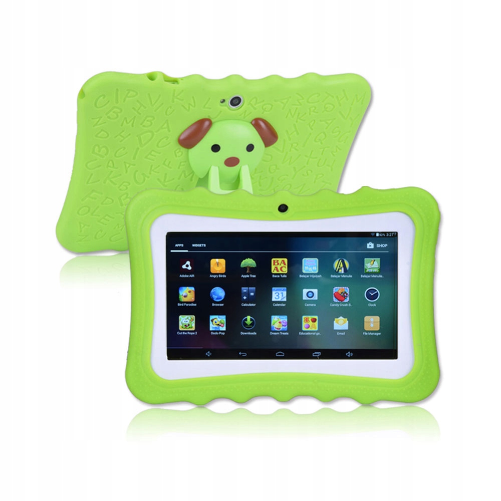 Tablet dla dzieci 7' gry edukacyjne zielony 2+16G