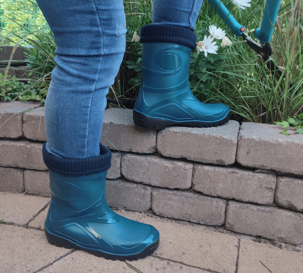 KALOSZE DAMSKIE OCIEPLANE PVC DEMAR 38 Wzór dominujący bez wzoru