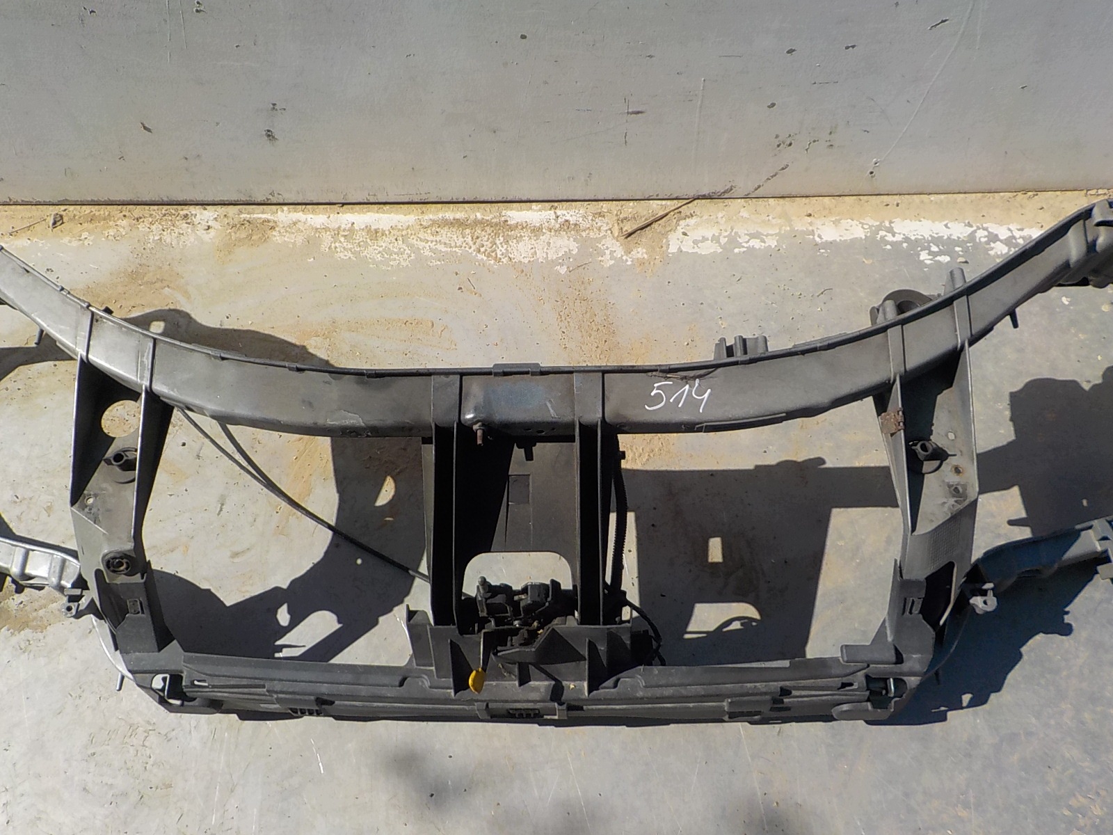 514 FORD MONDEO IV GALAXY II S-MAX support panel for radiators pillar iron OKULAR