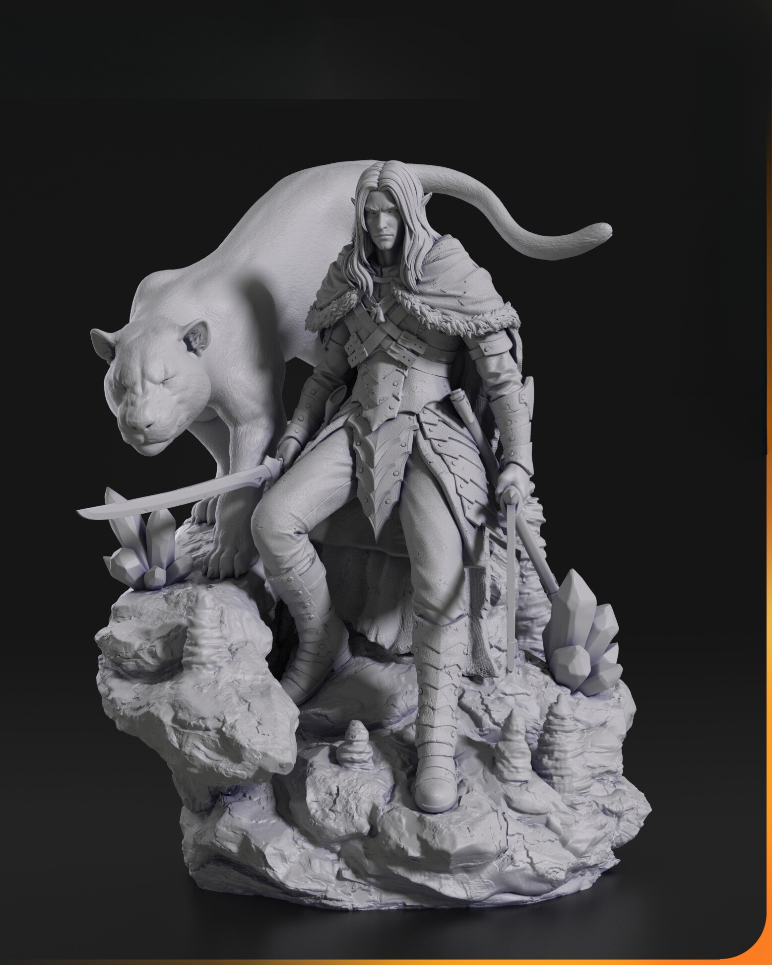 Drizzt Do'Urden z Baldur's Gate Sběratelská figurka