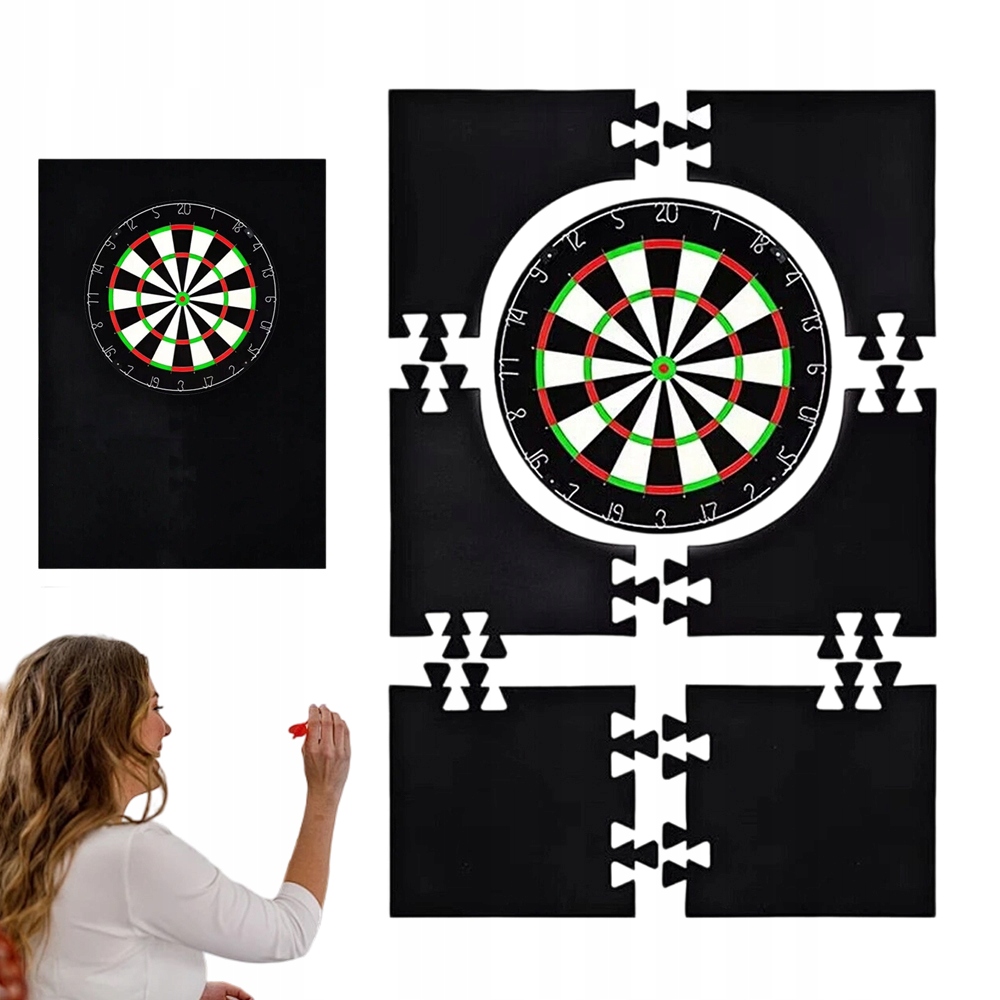 Pierścień Ochronny Do Tarczy Dart Eva 104X71CM Miękki Wytrzymały Zestaw