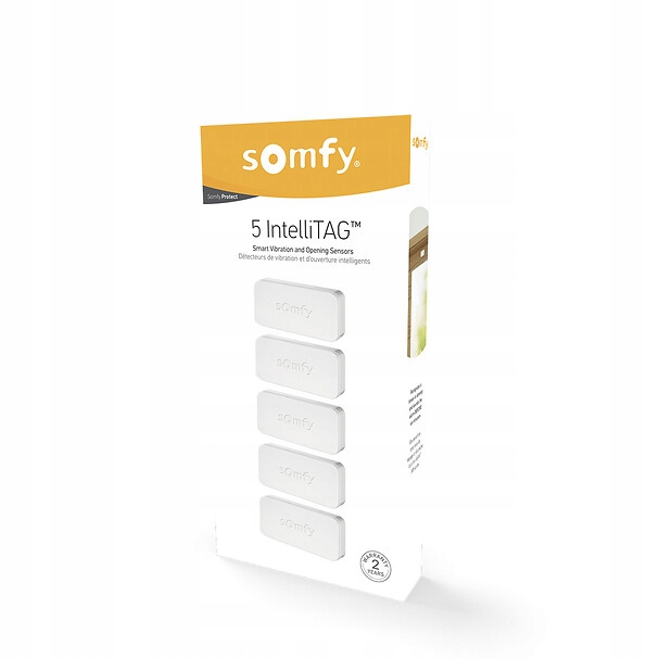 SOMFY Czujnik drgań/otwarcia drzwi i okien IntelliTAG 5 szt, — 9
