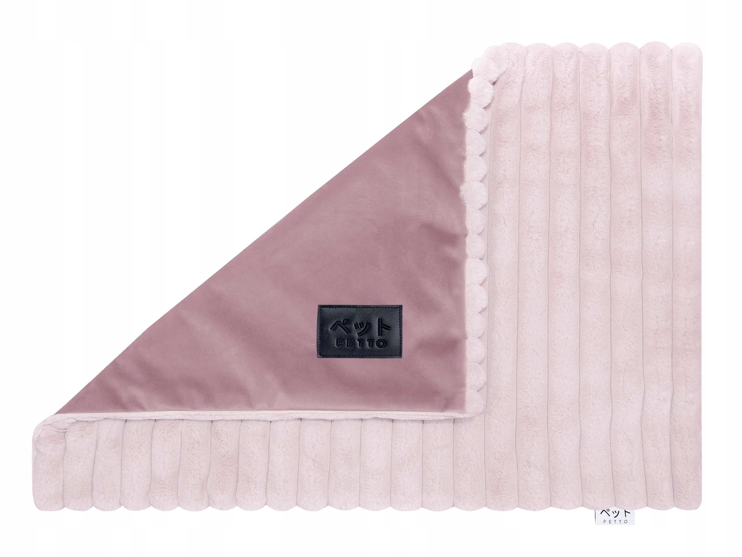 Levně Petto Mofu Fluffy Deka podložka pro psa růžová L