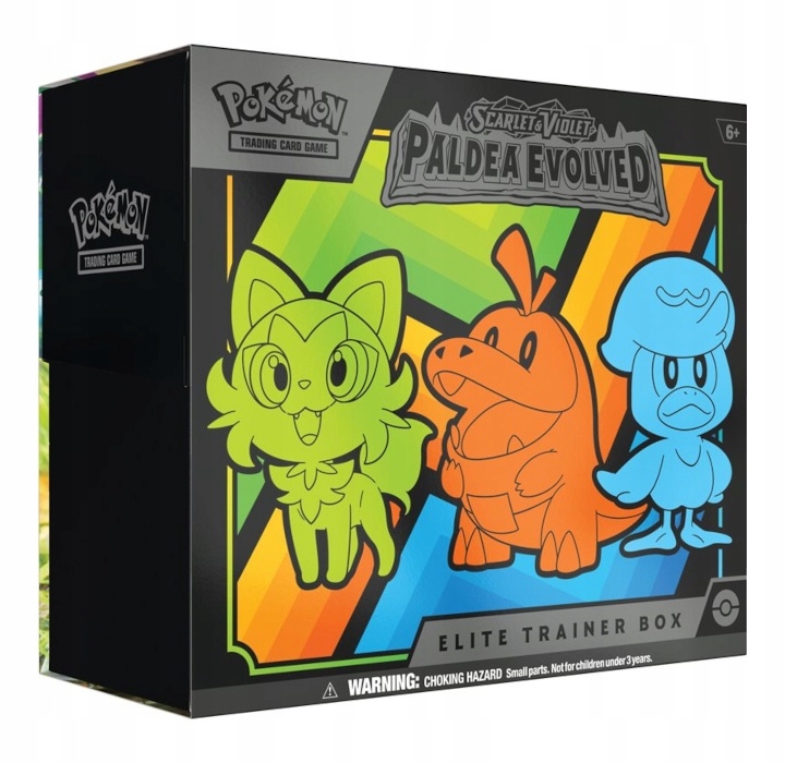 Zestaw kart Pokemon Tcg: S&v Paldea Evolved Elite Trainer Box