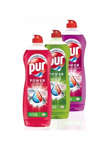 Levně 2x Pur Tekutý prostředek na mytí nádobí Mix 750 ml X3