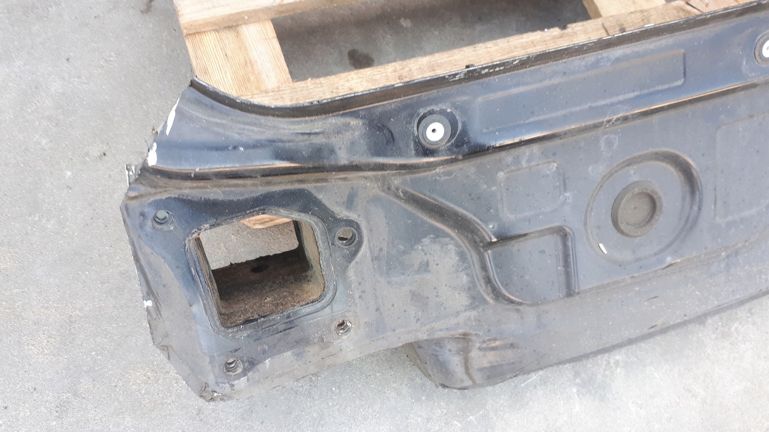 A6 C7 4G S6 front panel, wall rear part SCIANA sedan LZ9Y