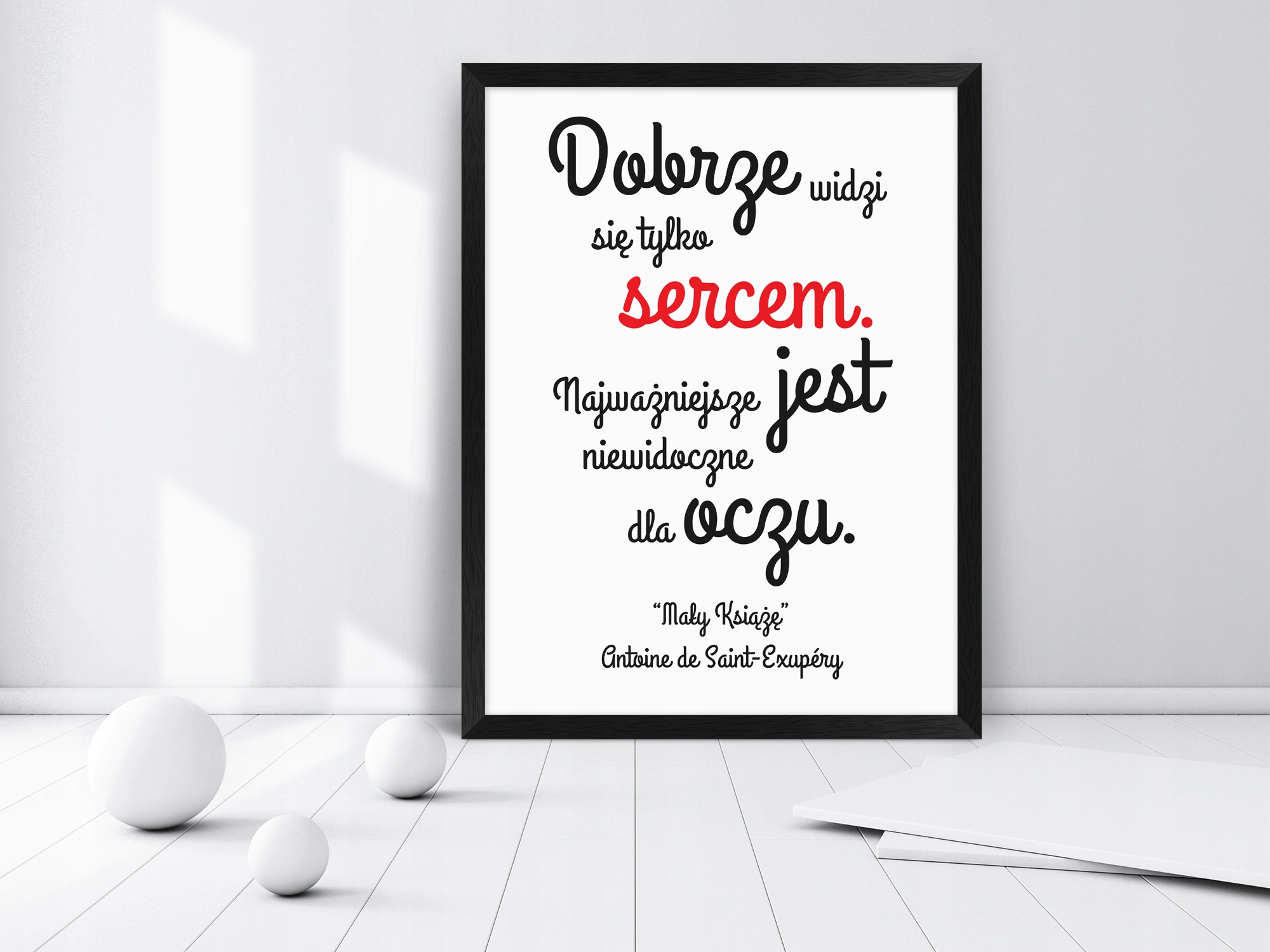 Duże nowoczesne obrazy na ścianę z tekstem napisem Marka inna