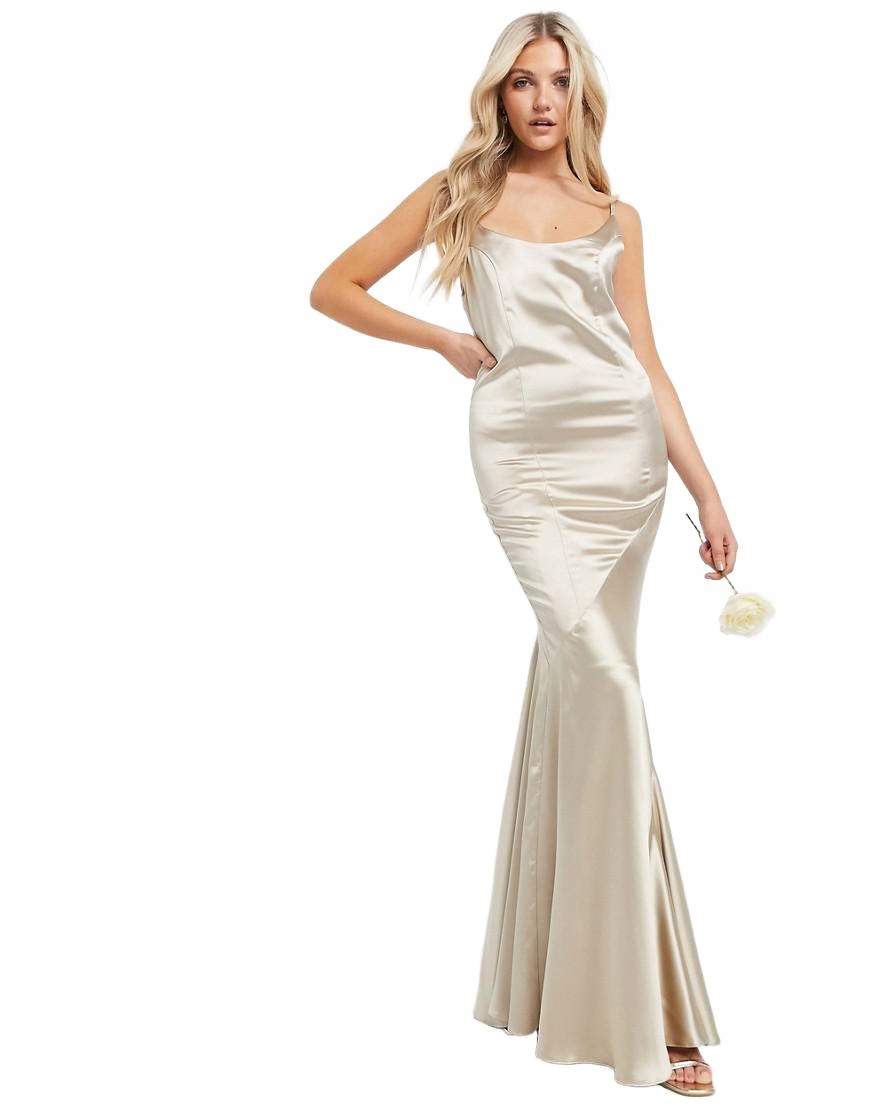 Šaty Zlaté Maxi Volnočasové S/m